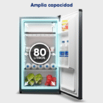 Origial COOL&FREEZE 80L INOX Frigorífico Bajo Encimera 80L Clase E Acero Inoxidable - Imagen 3