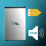 Cecotec Bolero CoolMarket TT 114 L Inox Mini Frigorífico - Imagen 2