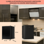 KLARSTEIN Neveras Pequeñas 66L-80L para Bebidas y Alimentos - Imagen 7