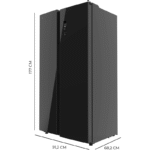 Cecotec Bolero CoolMarket SBS Frigorífico Americano Side By Side - Imagen 9