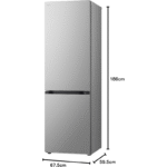 LG GBV3100CPY 344L No Frost Frigorífico Combi - Imagen 2