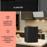 KLARSTEIN Neveras Pequeñas 66L-80L para Bebidas y Alimentos - Imagen 2