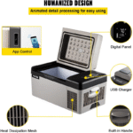 VEVOR Refrigerador Portátil de Auto Compresor 20L-55L Congelador Ajustable para Camping y Viajes - Imagen 8