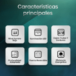 Hisense RT267D4AWE 206L Frigorífico 2 Puertas Blanco - Imagen 3