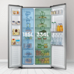 Hisense RS677N4BIE 519L Frigorífico Americano No Frost Inox - Imagen 6