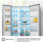 Hisense RS677N4BIE 519L Frigorífico Americano No Frost Inox - Imagen 5