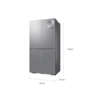 Samsung RF59C70TES9/ES 177.9x91.2 Frigorífico Americano No Frost Inox - Imagen 2